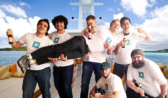all hangs support crew on a boat