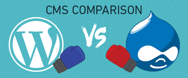 CMS Comparison: WordPress Vs. Drupal [Infographic]