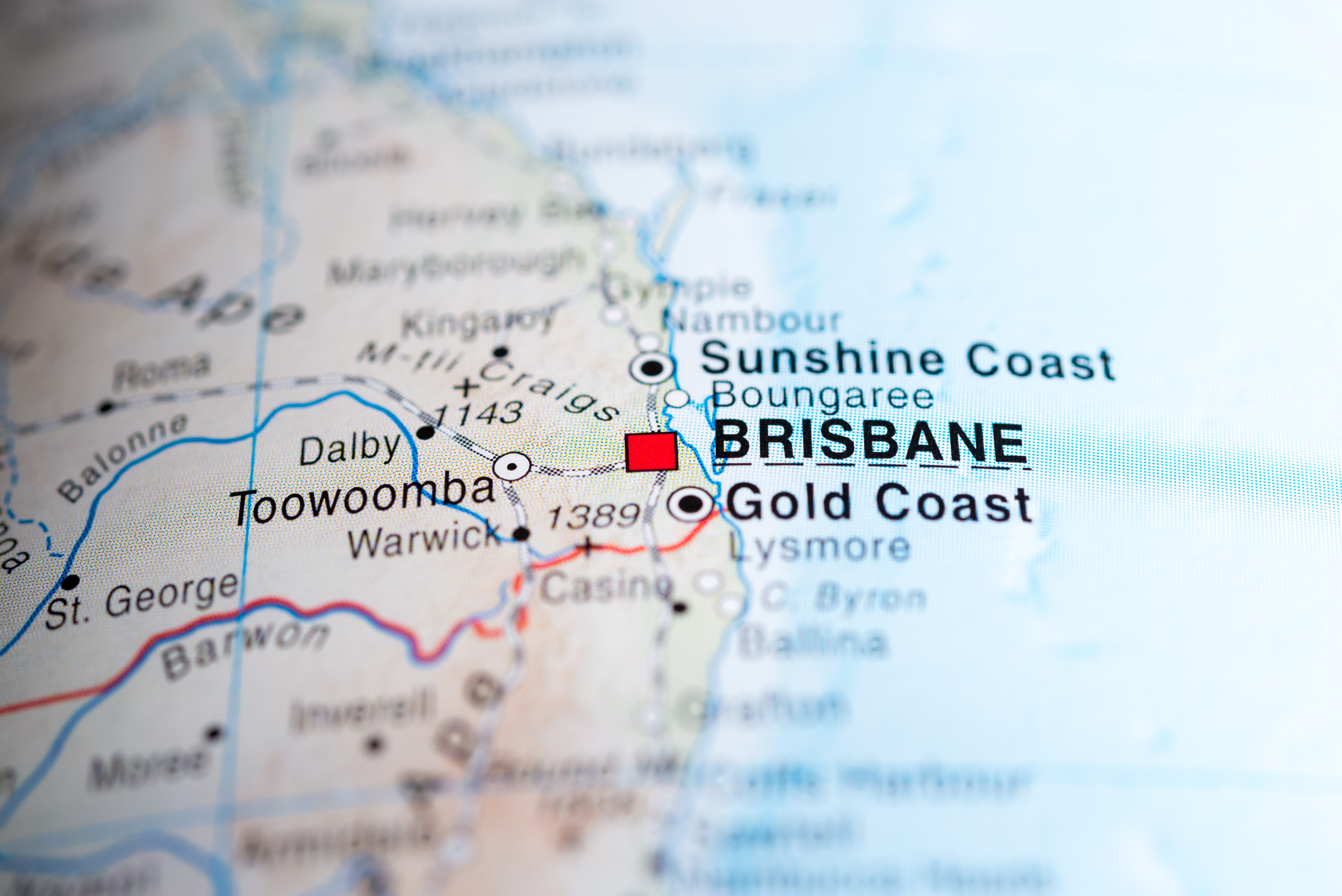 Brisbane Map 