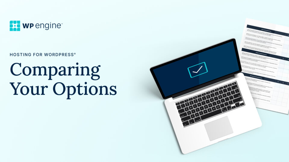 Hosting for WordPress, Comparing Your Options